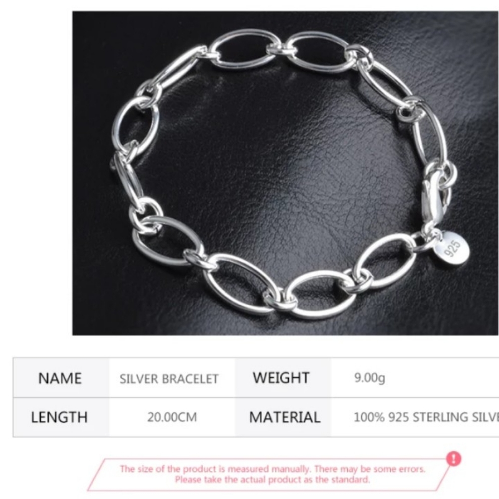 **NEW Links of Love Chain Link Bracelet - Picture 13 of 15